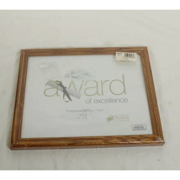 Timeless Frames Wooden 8.5" x 11" Award Frame set of 2 - Picture 3 of 9